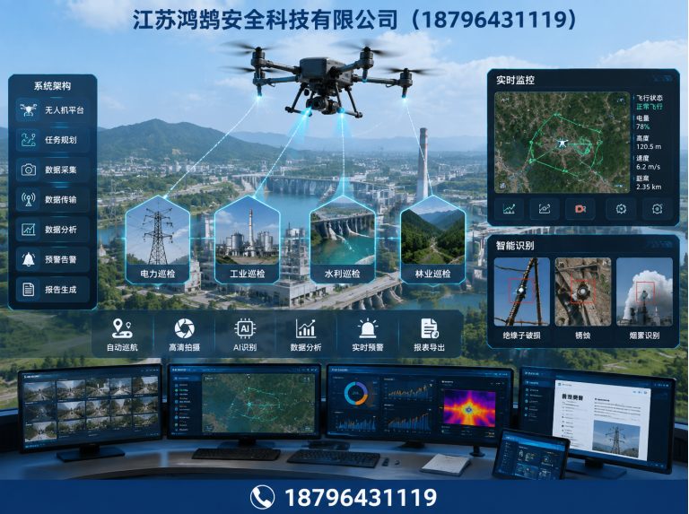 临汾无人机巡检系统展示图